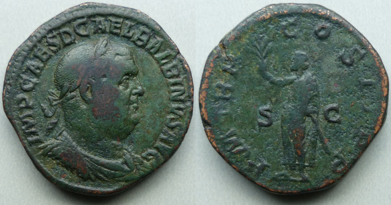 Balbinus, sestertius